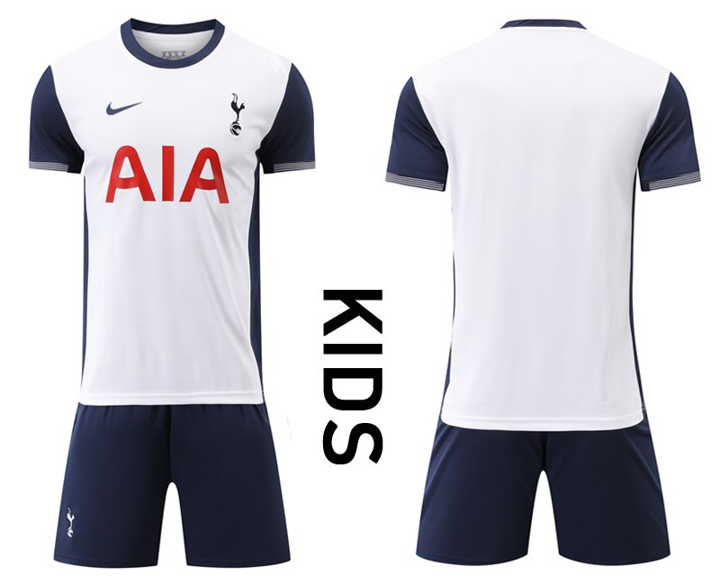 Personalisierte Trikot Kinder Tottenham Hotspur Heimtrikot für die Saison 2024/25