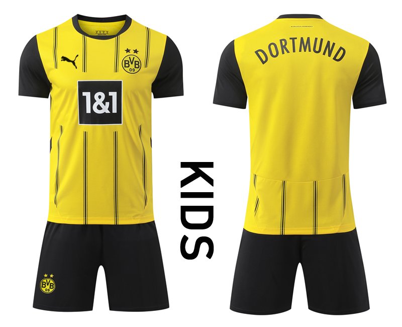 Borussia Dortmund BVB Heimtrikot 2024/25 für Kinder